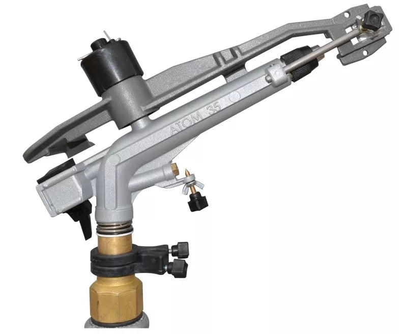 1.5" Big Yuzuak Impact Sprinkler & Wheeled Cart, Pasture, Arena, Farm 230ft