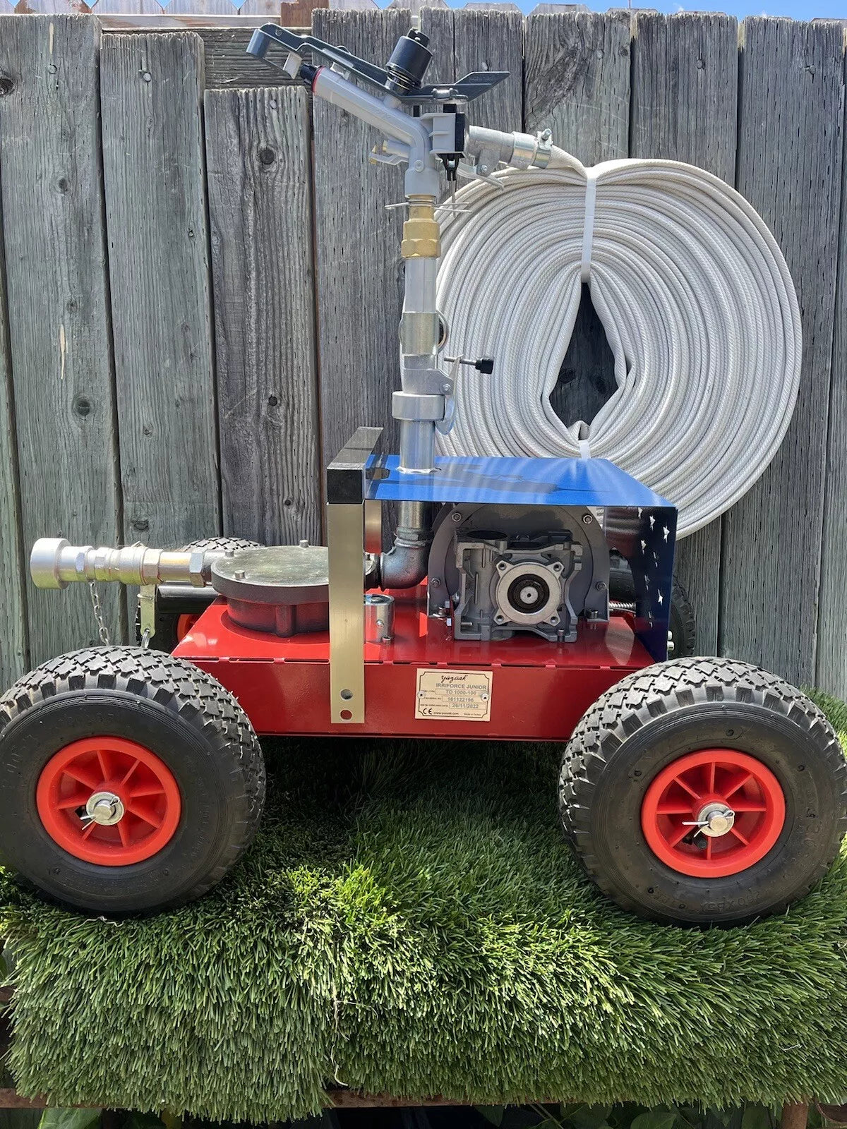 Pasture Master Traveling Sprinkler Pasture, Fram, Turf, Arenas