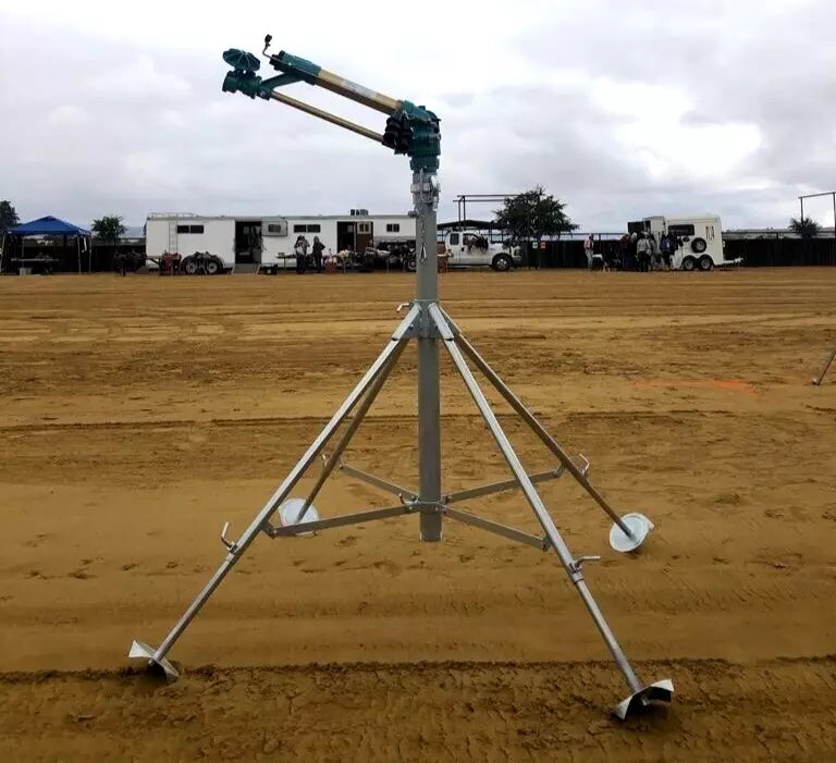 Yuzuak 2" Jet 40 Full/ Part Circle Gear Drive Rain Gun W/ Adjustable Stand