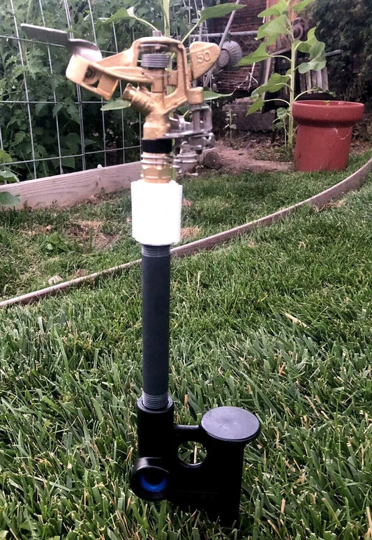 Pro Spike W/ Top Quality Brass Impact Sprinkler