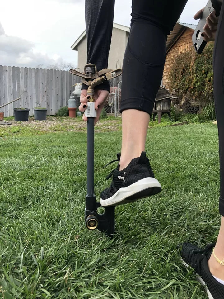 Pro Spike W/ Top Quality Brass Impact Sprinkler