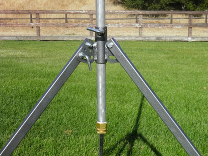 Heavy Duty Tripod W/ Longest Throw Brass Impact Sprinkler